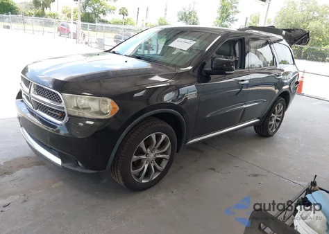 2013 Dodge Durango Crew from USA, damaged, VIN 1C4RDHDG0DC700252